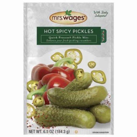 MRS. WAGES Pickle Mix Hot Spicy 6.5Oz W655-J7425
